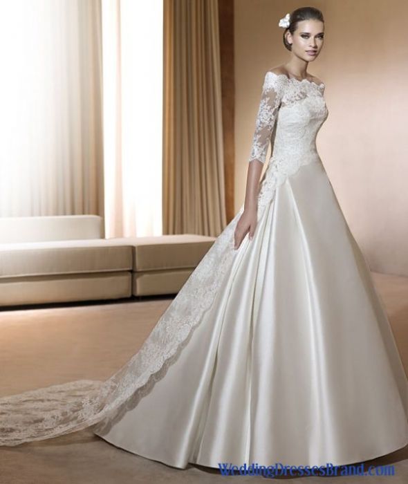 Petticoat Dilemma :  wedding petticoat crinoline pronovias iman Pronovias Iman 01