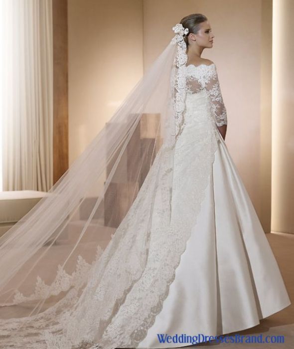 Petticoat Dilemma :  wedding petticoat crinoline pronovias iman Pronovias Iman 02