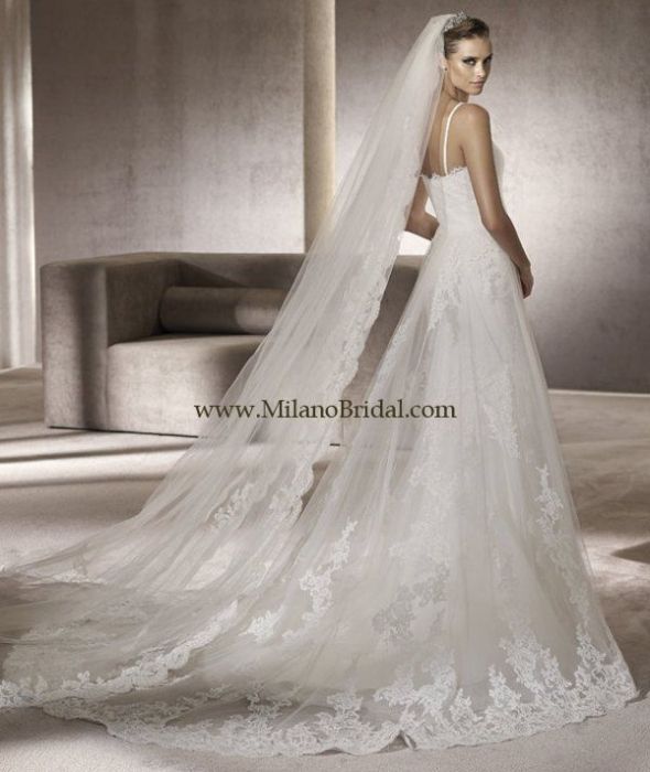 Will this style of dress look dated in a few years? :  wedding dress lace morbido tulle timeless Petunia 2
