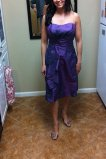 My Purple BM Dresses Are In! :  wedding Bridemaid Dress 12
