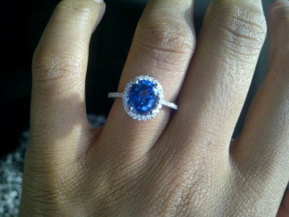 This is an oval 225 carat rare untreated blue sapphire and symbolizes 