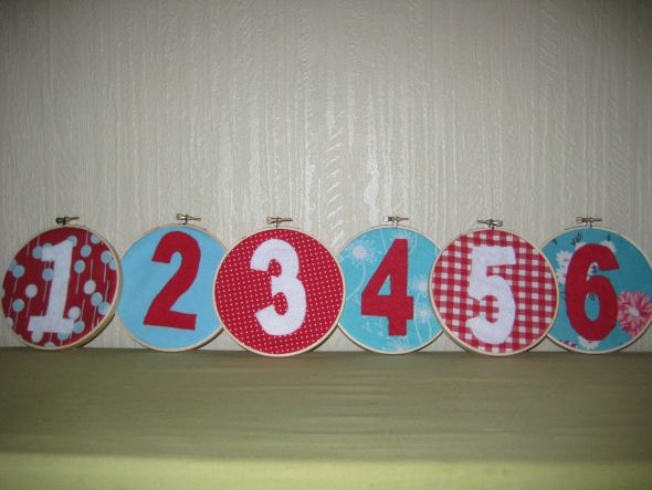 Embroidery Hoop Table Numbers Posted 1 day ago by ashkat in Centerpiece