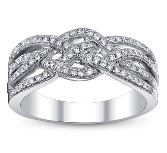 Newbee...need help picking a unique wedding band style... :  wedding ring cushion cut wedding band halo 0371069 T