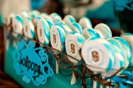 my candy buffet :  wedding blue diy teal Buffet4
