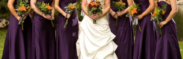 Purple overlays for your reception decor! :  wedding tablecloth purple overlay table reception linens Screen Shot 2011 12 27 At 4.25.22 PM