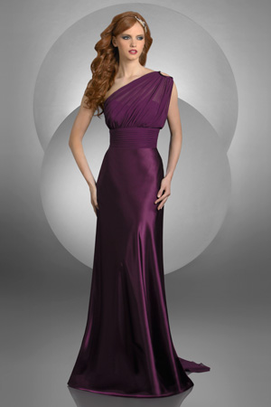 Looking for long bridesmaid dresses!! :  wedding bridesmaid dresses Eggplant