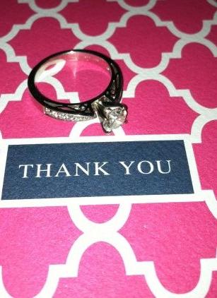 Recent Ring Pictures :  wedding Thank You Ring