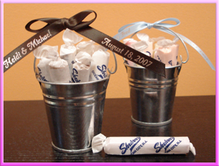 Please vote on these favors! :  wedding Taffy Only