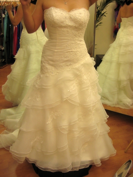 like for example Colleen Karas from Bisou Bridal she had her Spring