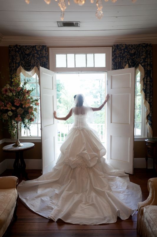 My Dress was PERFECT!!!! PICS! : wedding dress wedding flowers shoes hair 234