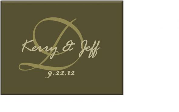 Any ideas how to do this monogram? :  wedding monogram diy What I Have