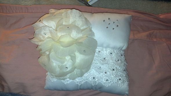 My DIY Ring Pillow.