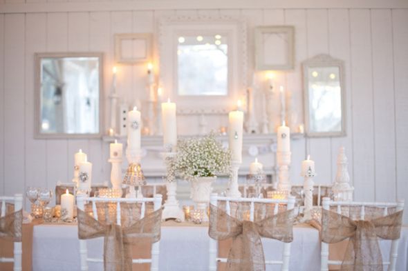 Burlap & Lace + BBQ? :  wedding burlap lace theme Rustic Chic Wedding Ideas