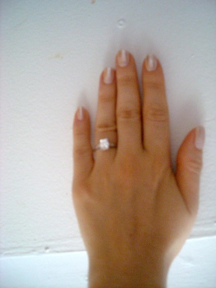 Engaged as of 1/22/2012!!! Sigh no more ladies, your time will come! : wedding waiting engagement frustration emerald cut classic ring Engagement