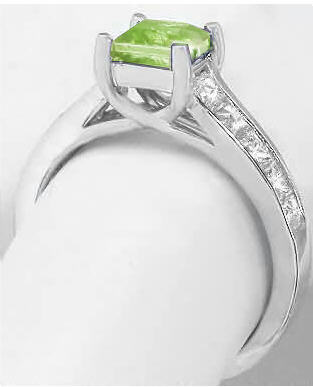 Show me your non-diamond engagement rings!! : wedding unique engagement ring non diamond Ring II