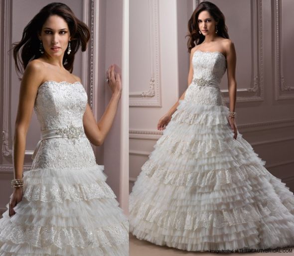 Ok Ladies - Tell Me What You Think!! :  wedding maggie sottero wedding dress poll Maggie Sottero Aiden