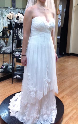 Anyone wearing Watters Wtoo Style Jasmine (17393)? Pics please! :  wedding watters wtoo jasmine 17393 1 Jasmine 3