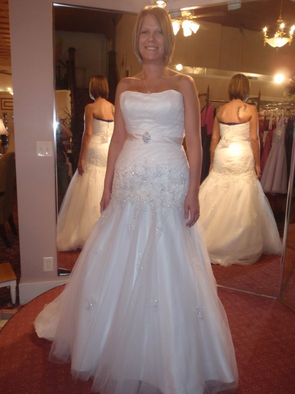 What do you think about this wedding dress? :  wedding 1046
