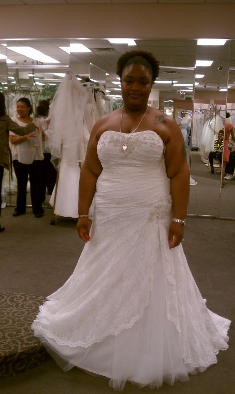I chose my dress