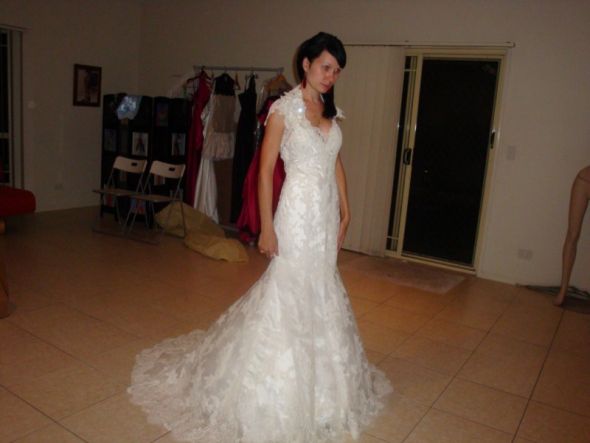 hair and make trial today , thoughts please :) :  wedding Picture 015 800x600