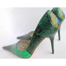 Need help with picking shoes!! :  wedding shoes floral green purple ImagesCAIAVAV8