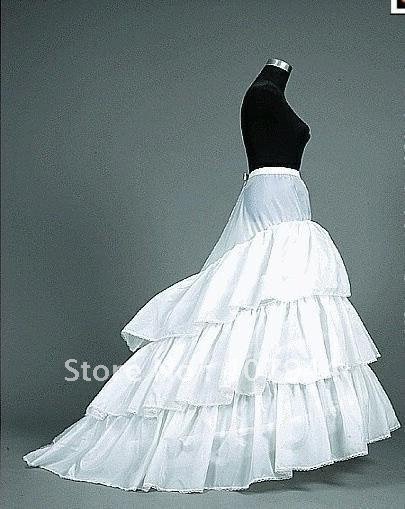 crinoline? petticoat? help? :  wedding crinoline petticoat chiffon Train Petticoat 2