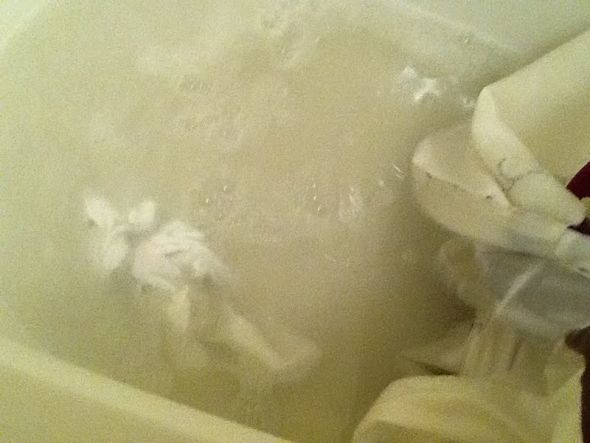 DIY--Wedding Dress Cleaning :  wedding before Less Dirt
