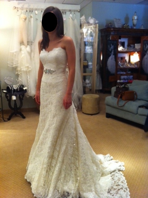 Found a dress!! (pics) :  wedding dress augusta jones Mydress2