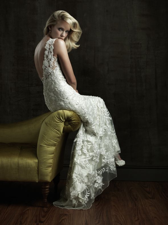 Allure 8800 :  wedding dress allure 8800 veil bridesmaid dresses Allure 8800