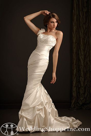 Need help (Dressilyme and choices)...pics may be large..sorry :  wedding dressilye corset Allure2417 Fullfront