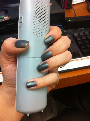 Just for fun: Post a pic of your current manicure/nail color ;) :  wedding nails mani just for fun IMG 1521