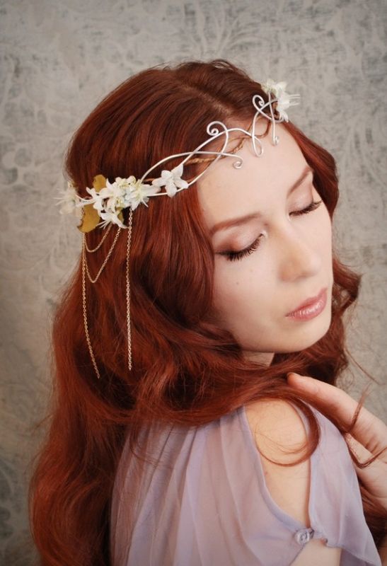 So I did choose my enchanted fairytale dress! Here are pics! : wedding dress fairytale fairytale wedding enchanted Crown22