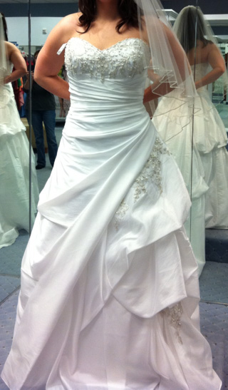 Pics of my dressilyme dress!!!  Opinions please! :  wedding dressilyme custom gown wedding gown china Photo