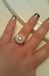 my ring...designed for me. the shape