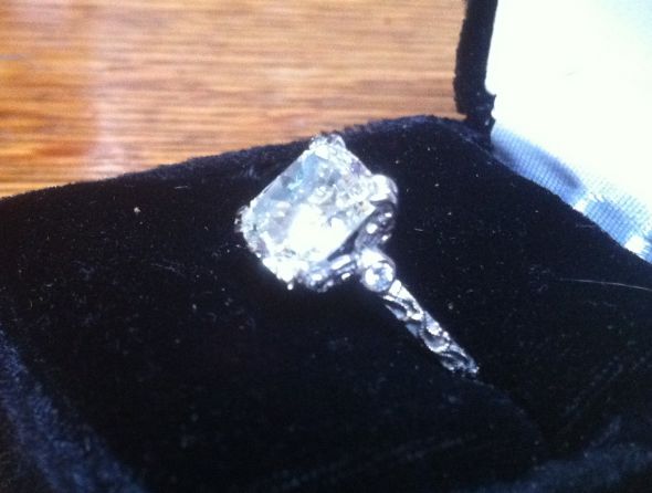 Help deciding on a wedding band :  wedding wedding band engagement ring Photo8