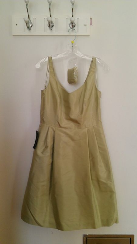 NEW - Ann Taylor - Sage Green (Sz 4, 4, 8) : wedding ann taylor bridesmaid dresses green new sage bridesmaids dress Anntaylor BM SG Dress2