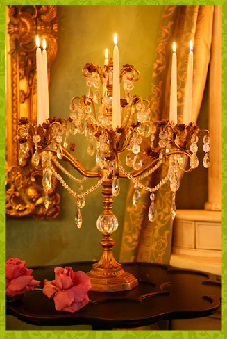 Table Top Chandelier Centerpieces wedding centerpiece chandelier vintage