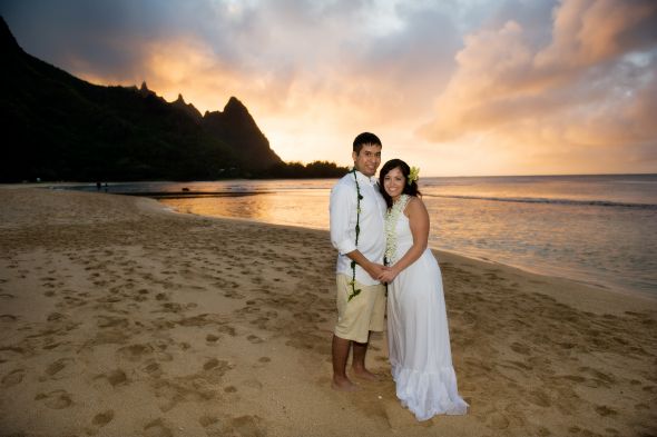 12-12-11 Beach elopment, Kauai - bunch of pro pics :) : wedding elopement kauai 1 hawaii beach destination 073 AmeliaMiguelT