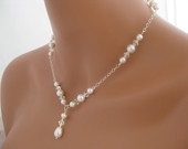 Which necklace looks best with my dress?? :  wedding necklace swarovski dress bling Il 170x135 251195173 Need suggestions for jewelry! :  wedding bling jewelry swarovski Il 170x135 251195173 