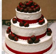 Our Chocolate Covered Strawberry Cak