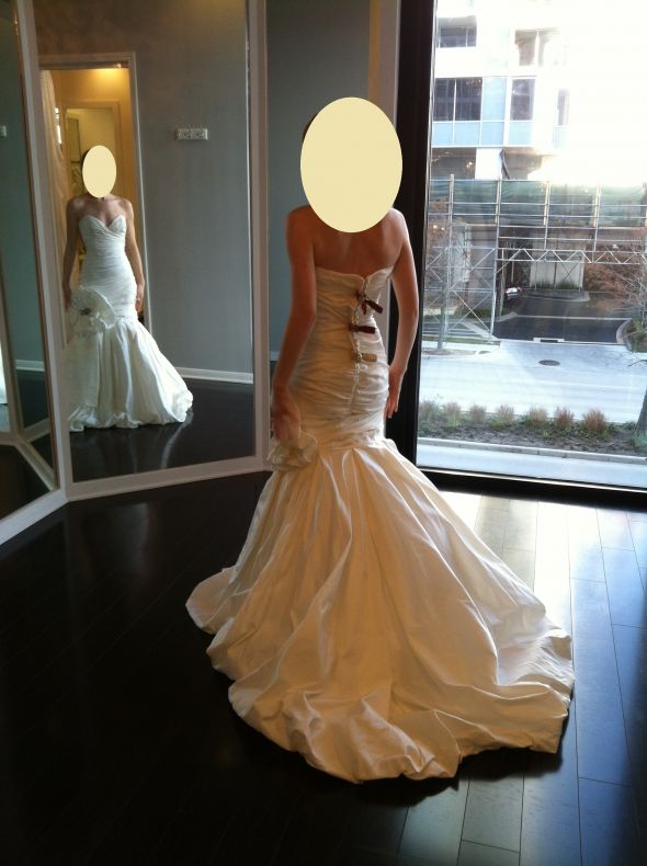 My  Dress Journey- warning: long & INCREDIBLY PIC HEAVY! :  wedding Ines De Santo