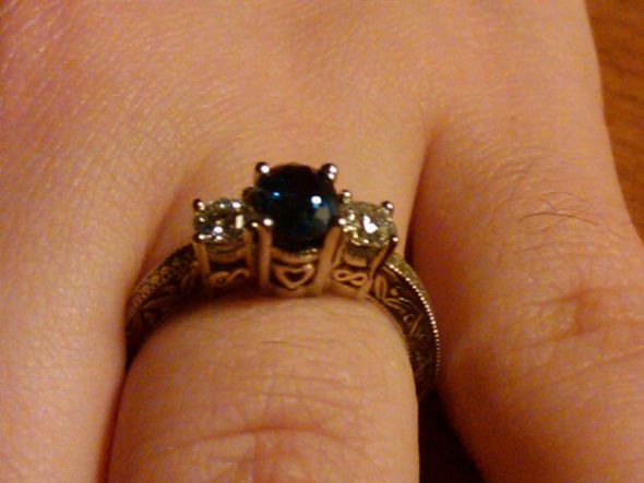 Show us your unusual/original DETAILS! : wedding details surprise diamond unusual original ring Ring
