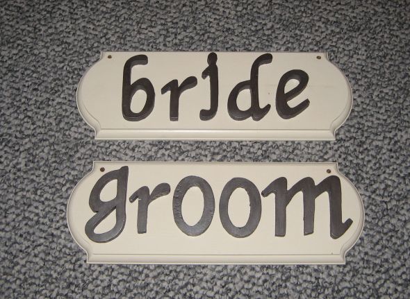 WEDDING DECOR FOR SALE Wood Signs Table Numbers wedding ivory silver 