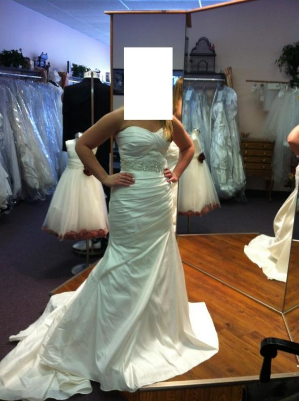 FOUND MY DRESS!! YAY! : wedding pronovias dress wedding dress Dress.2