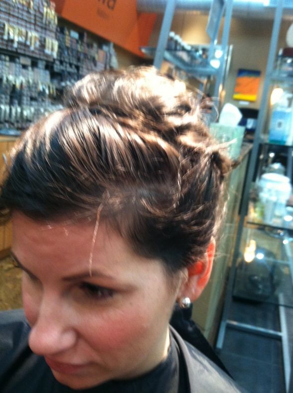 Has anyone done a braided updo? :  wedding Photo 4