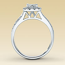 Ideas please for a matching band!!!! Trying to avoid custom-made :  wedding rings e rings wedding band Ring2