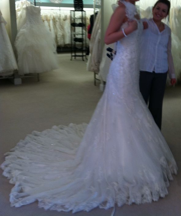 Maggie sottero Tracey dress on real brides :  wedding dress maggie sottero mermaid lace Maggie Sottero3