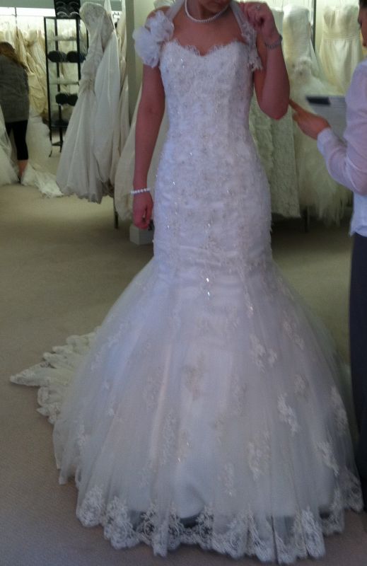 Maggie sottero Tracey dress on real brides :  wedding dress maggie sottero mermaid lace Maggie Sottero Tracy1