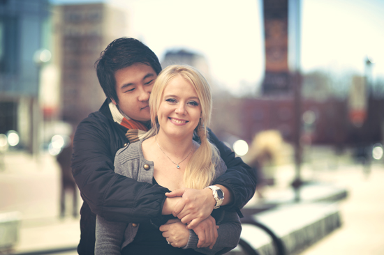Brittany & Huy- Our engagement photos :  wedding zombie fun engagement Brithuy 00841