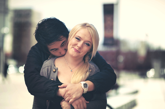 Brittany & Huy- Our engagement photos :  wedding zombie fun engagement Brithuy 00921
